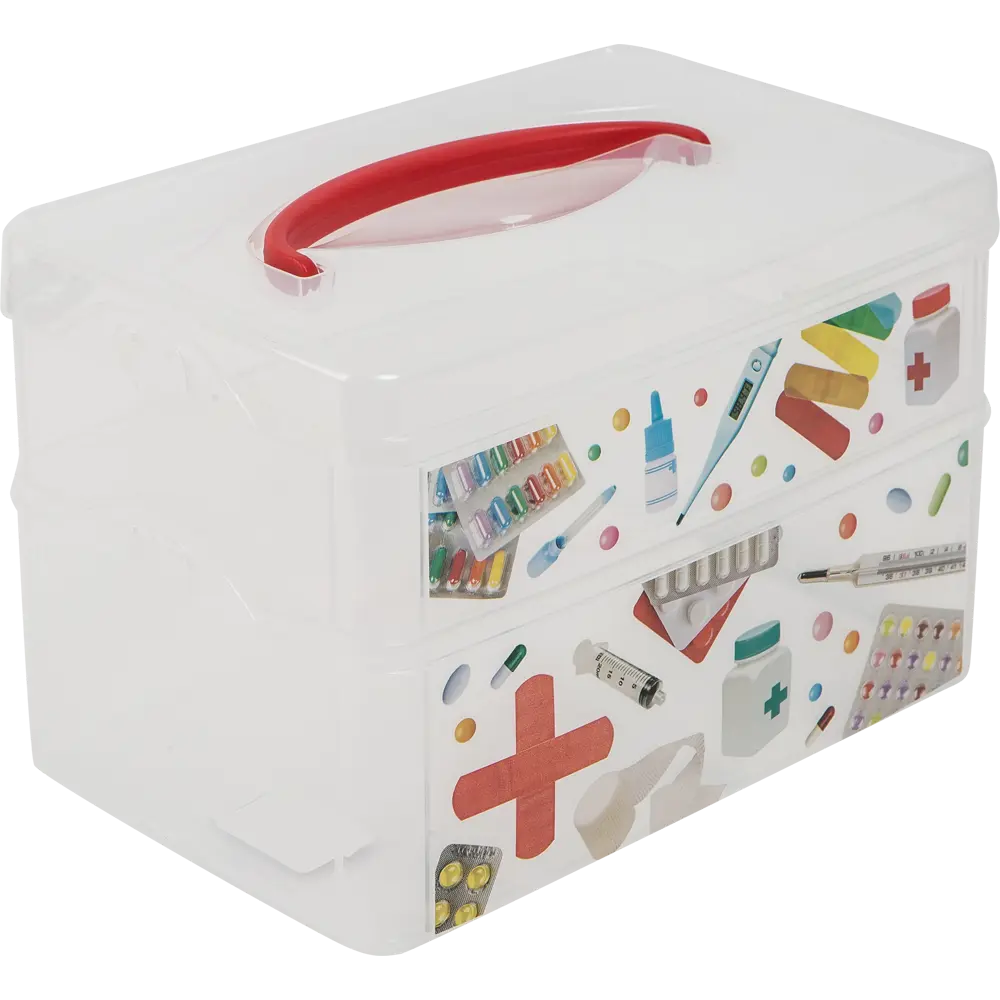 Santreyd Multi Box - прозрачная органайзерная коробка с разделителями 82360132 Ящик STLM-0025380 - Вид №1