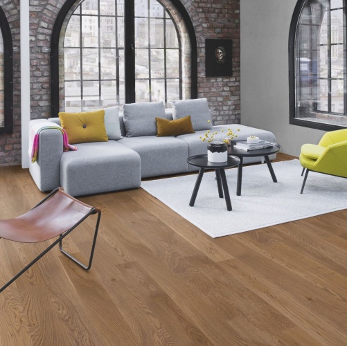 Инженерная доска Boen Noble Barrel 136 Дуб Натур с брашью (Текстурированная) 2200х136 мм OOE94KFD - Вид №14