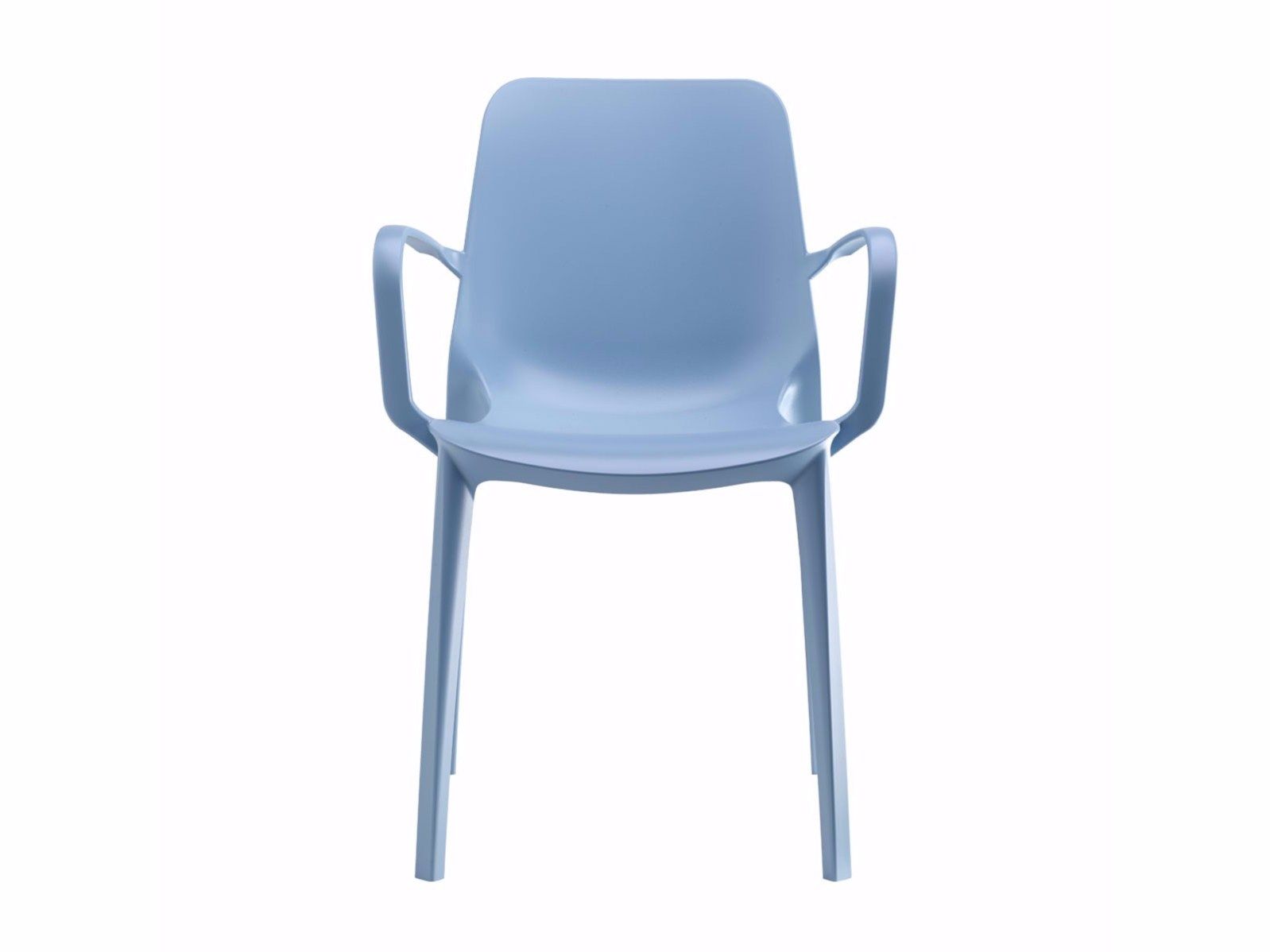 Штабелируемый стул из инженерного пластика с подлокотниками S-CAB Женева ARCH-00070216 - Вид №1