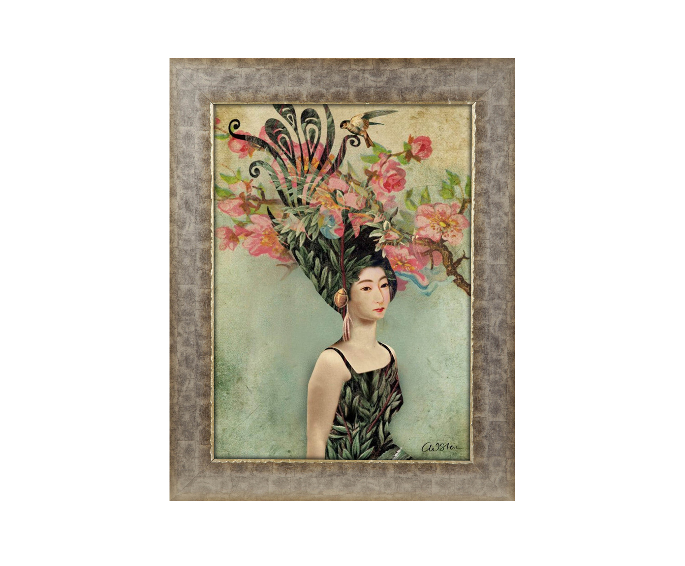 3800-15FLW02.127 Принт на холсте в раме TO4ROOMS 