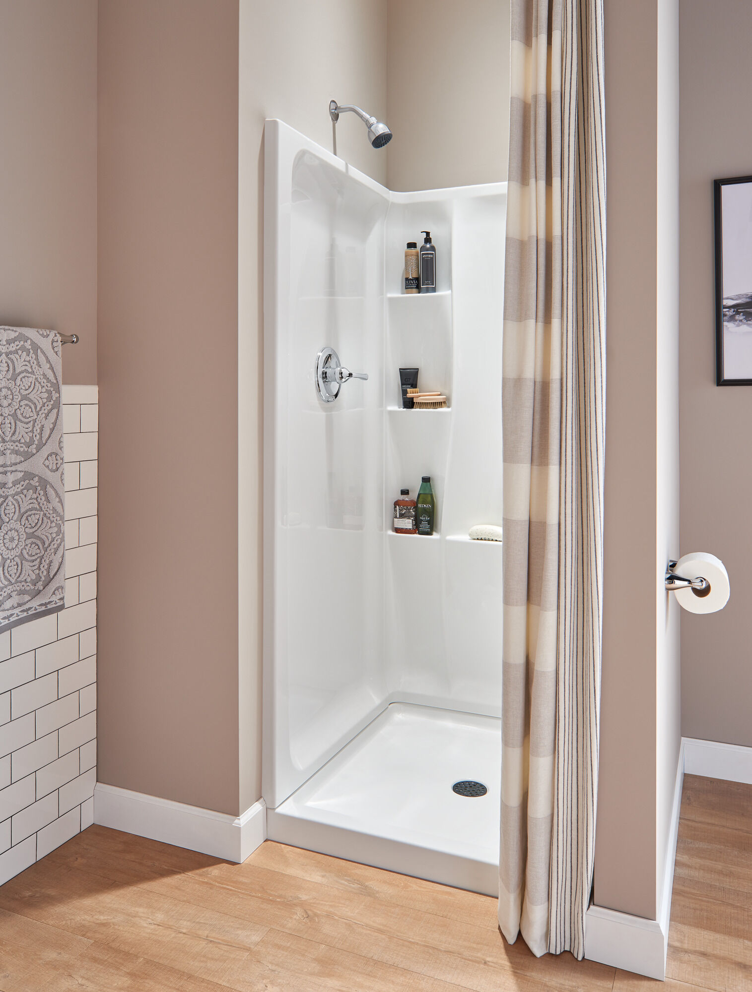 Набор для душа 36 "X 36" Delta Faucet 40064 - Вид №10