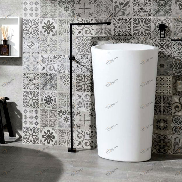 S110600002 Напольная раковина стоящая овальная SYSTEMPOOL 