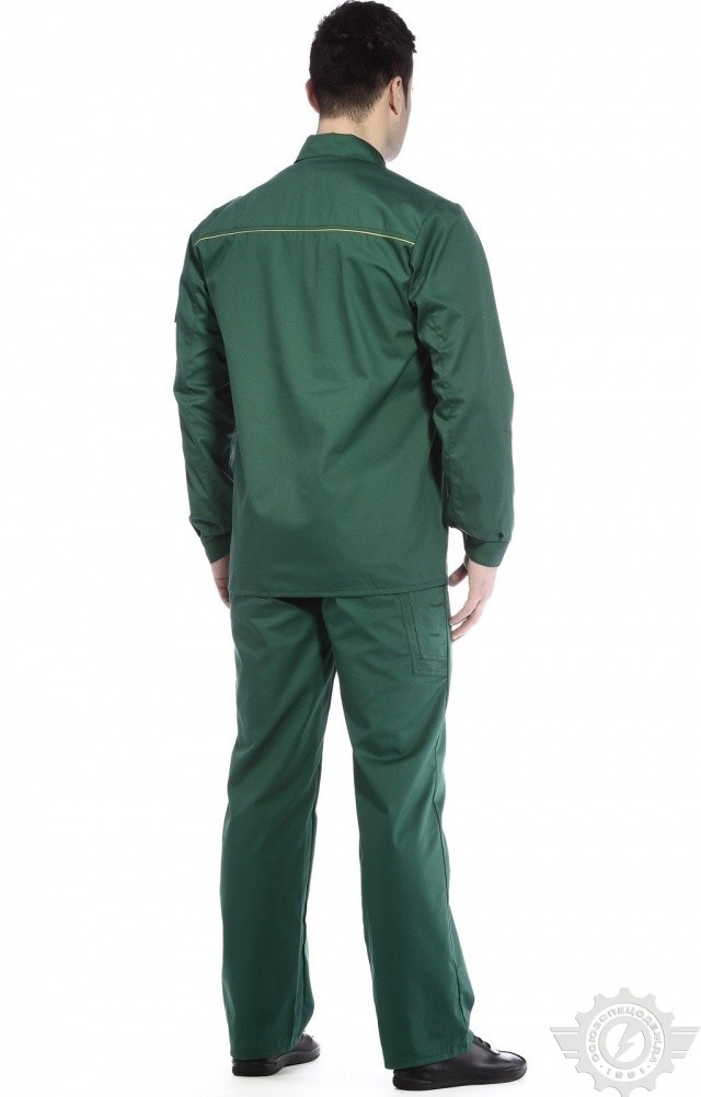 65504 Костюм "Эксперт-2" зеленый  Летняя спецодежда  размер 64-66/170-176  - Вид №14