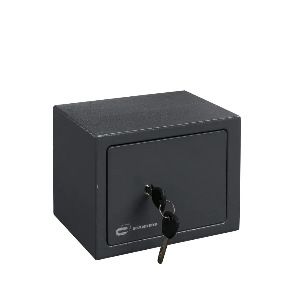 Сейф Standers 4 л ключевой замок 20x15x15 см сталь 85155289 STLM-2015324  - Вид №1