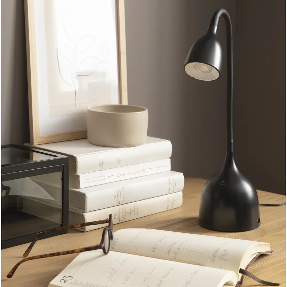 Настольная лампа Inspire Swallow LED 400ЛМ 4K черная 83622473 STLM-2104862 
