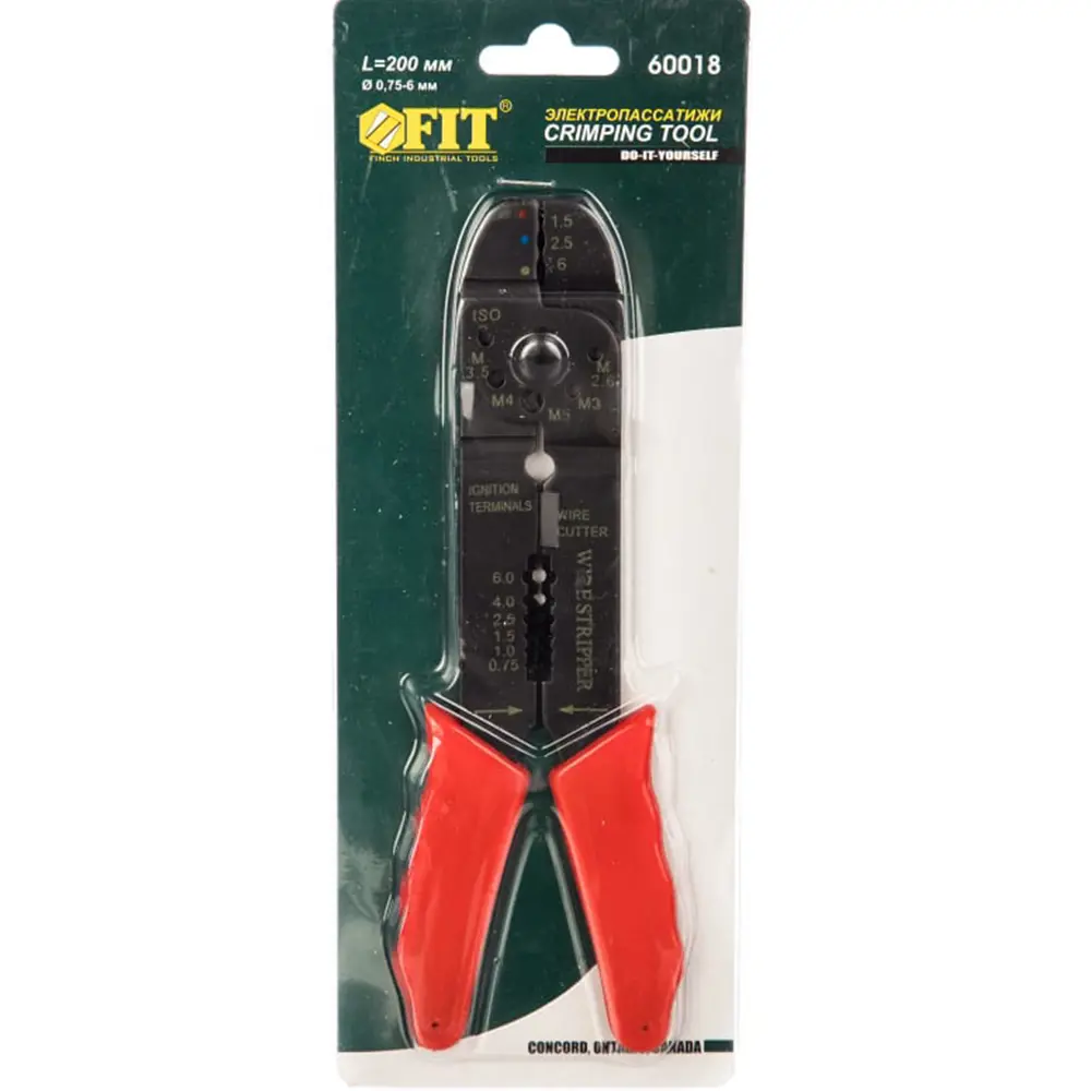 Электропассатижи Fit 60018 200 мм 82273305 STLM-2028864  - Вид №1