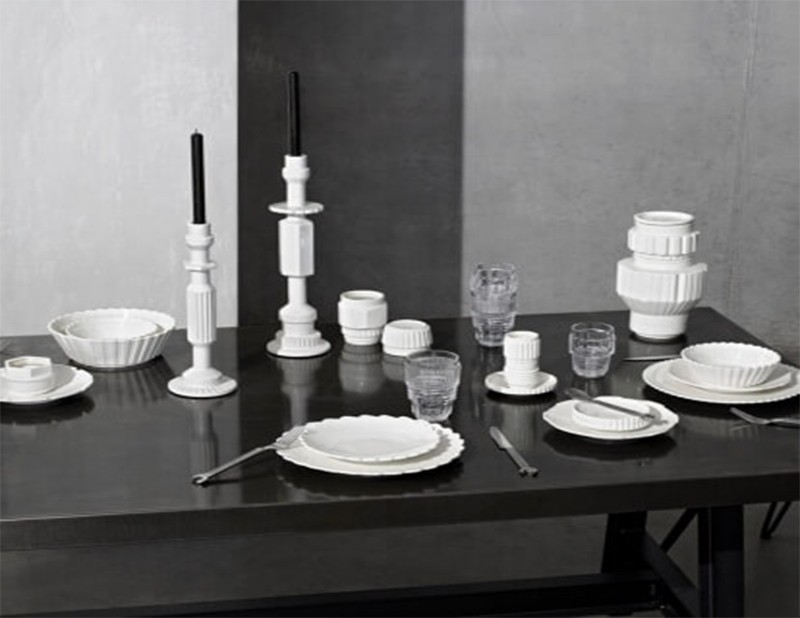 8008215109138 Набор из 3 десертных тарелок Machine Collection SELETTI  - Вид №1