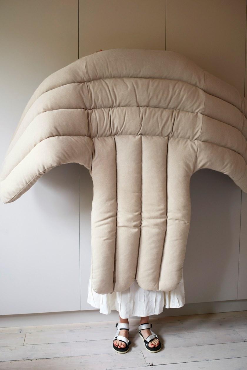 Hem Кресло из нержавеющей стали и тканевой обивки sun-id-1358795 - Вид №3