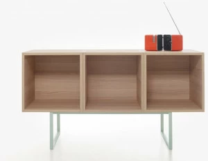 Manerba Книжный шкаф открытого типа на металлической основе Open F503