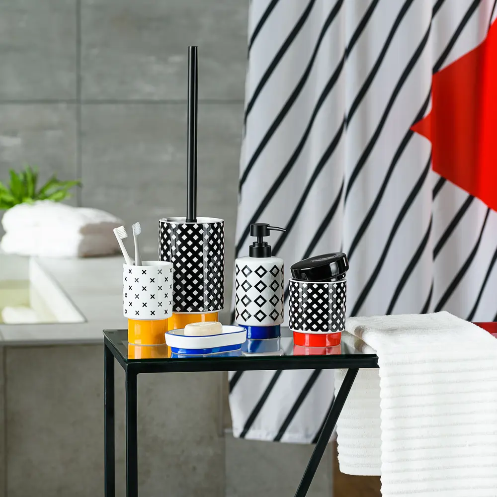 Ёршик для унитаза Moroshka Memphis цвет чёрный STLM-2127139 - Вид №5