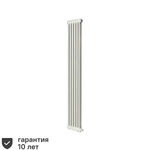 Радиатор трубчатый Irsap Tesi RR218000401A426N01 1735/65 6 секций нижнее подключение сталь белый
