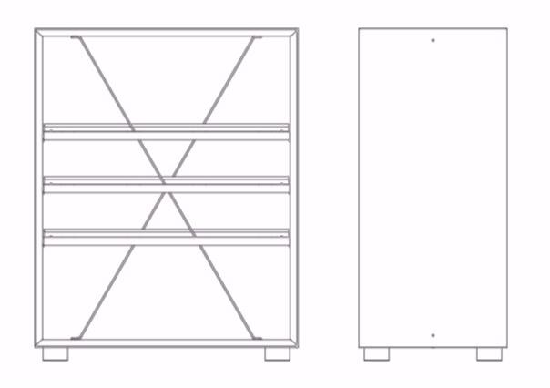 Dieffebi Модульный офисный ящик из металла Primo 6prm000 - Вид №21