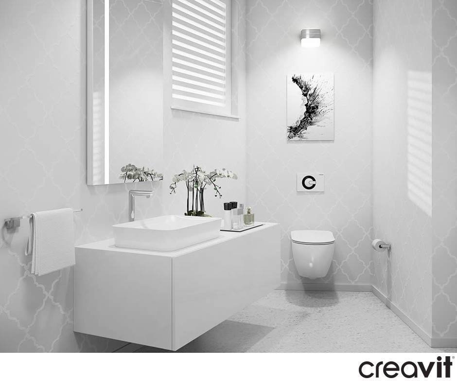 FE322-11CB00E-0000 FREE Унитаз подвесной безободковый Creavit Free - Вид №4