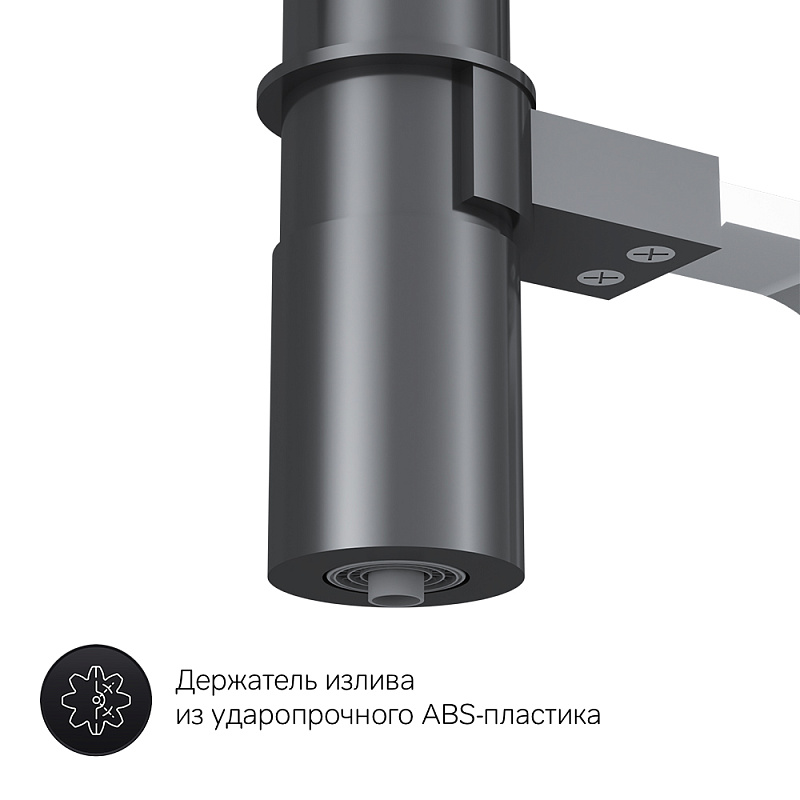 F8007802 смеситель для кухни с каналом для питьевой воды и гибким изливом хром шт. AM.PM Like - Вид №5