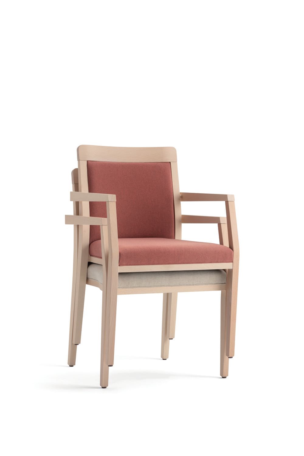 Штабелируемый стул из бука с подлокотниками Palma ARCH-00152316 - Вид №6