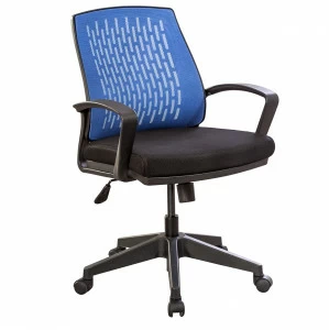 Рабочее креcло с подлокотниками синее Comfort CILEK  00-3832268 Черный;синий