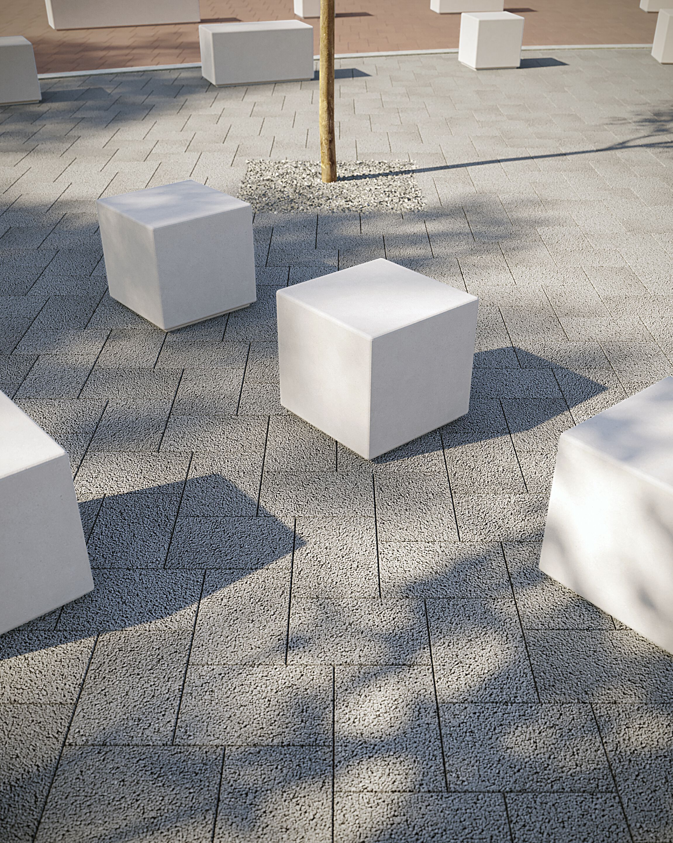 Бетонная секционная скамья FAVARO1 Via Veneto ARCH-00106463 - Вид №2