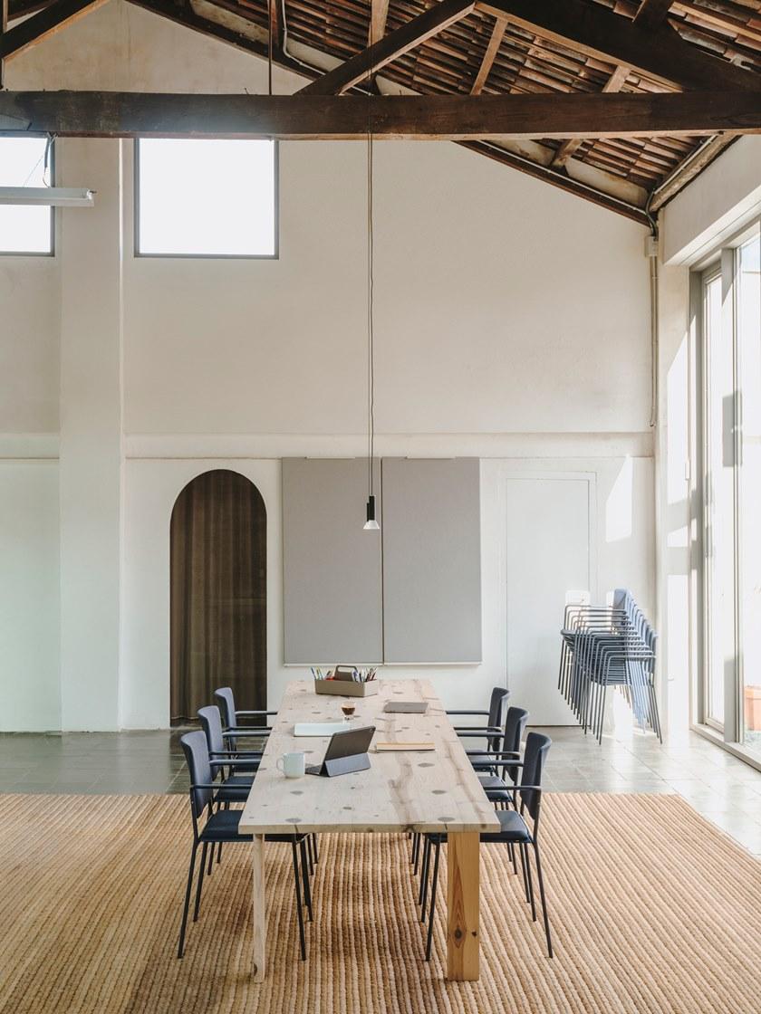 ENEA Штабелируемый тканевый стул с подлокотниками Ema sun-id-1445413 - Вид №6