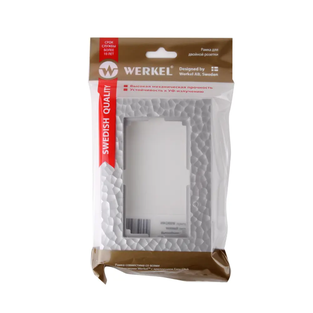 Рамка для розеток и выключателей Werkel Hammer W0082406 2 поста цвет серебряный 84684367 STLM-2146841 - Вид №2