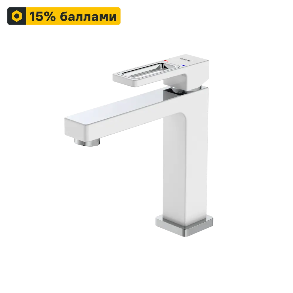 Смеситель GAPPO Eder для раковины с высоким изливом и хромированным покрытием 89359051 STLM-0985561