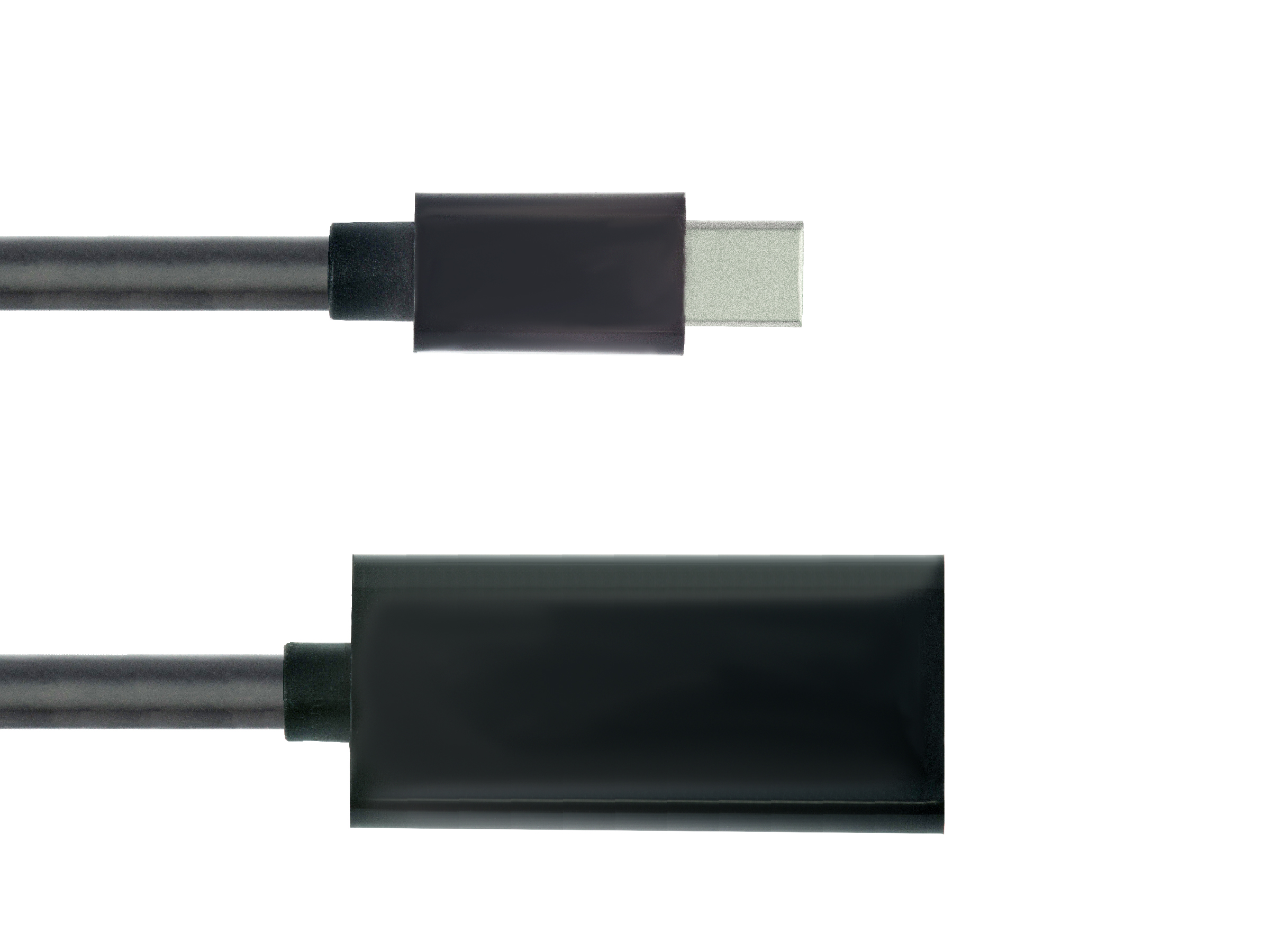 GCR-50930 адаптер-переходник apple mini displayport 20m > hdmi 19f, черный, Greenconnect Santreyd  - Вид №2