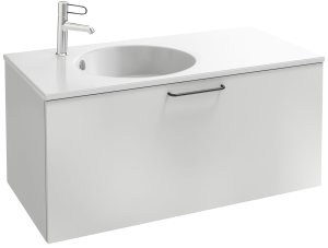 EB2514-R9-E52 Тумба для столешницы 100 см, 1 верхний ящик, черная ручка JACOB DELAFON ODÉON RIVE GAUCHE