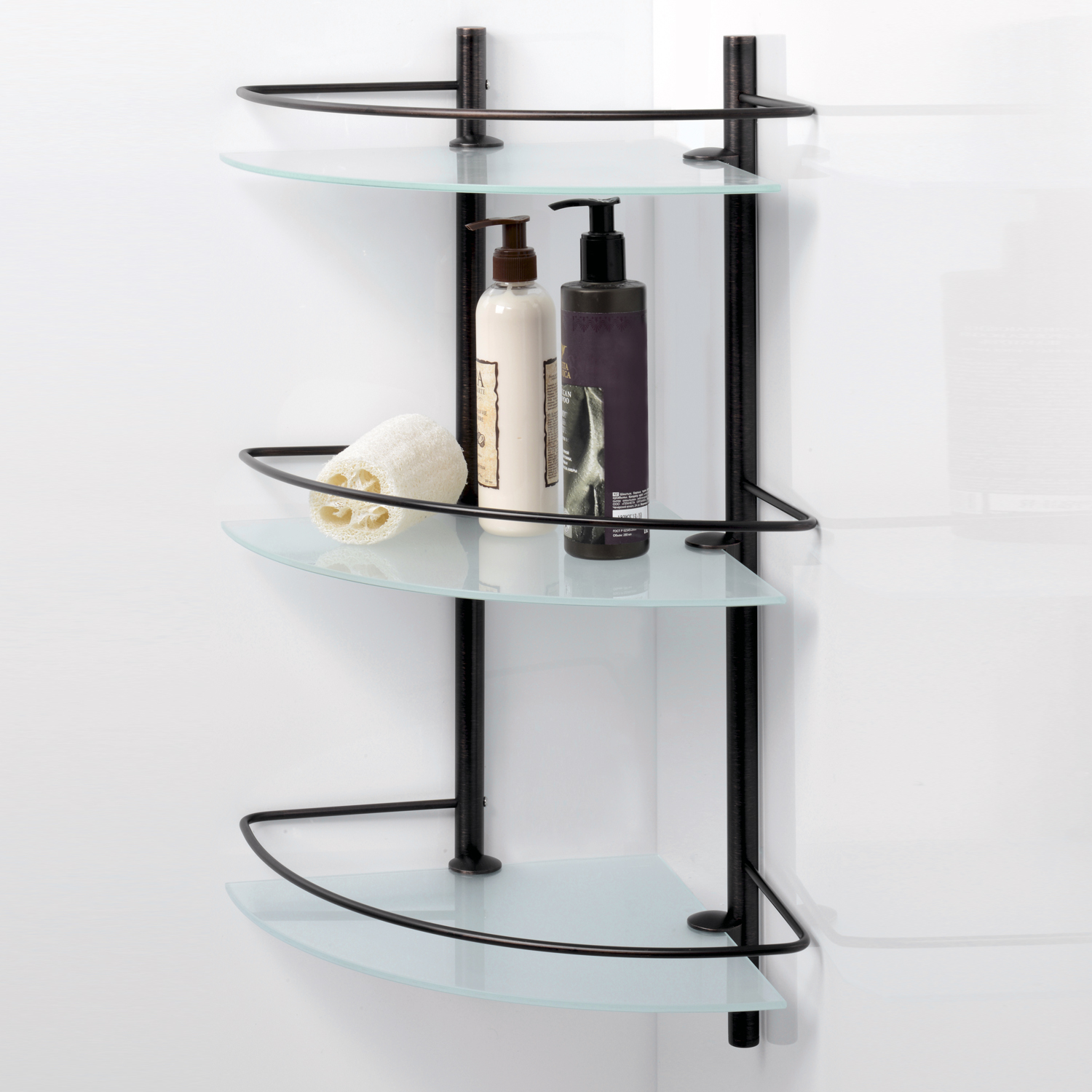 K-3633 Полка стеклянная тройная WasserKRAFT 