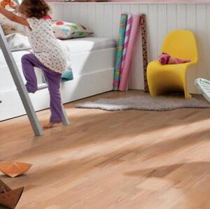 Паркетная доска Haro 4000 Series Top connect пропаренный Бук Натур (Гладкая) 2200х180 мм.