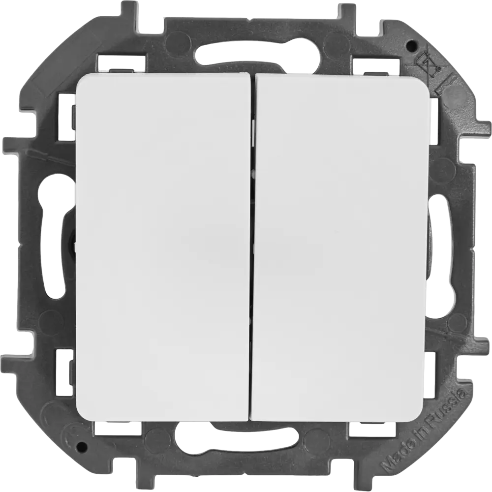 LEXMAN Lilian: двухклавишный выключатель для современного интерьера 86761730 STLM-0071417 - Вид №1