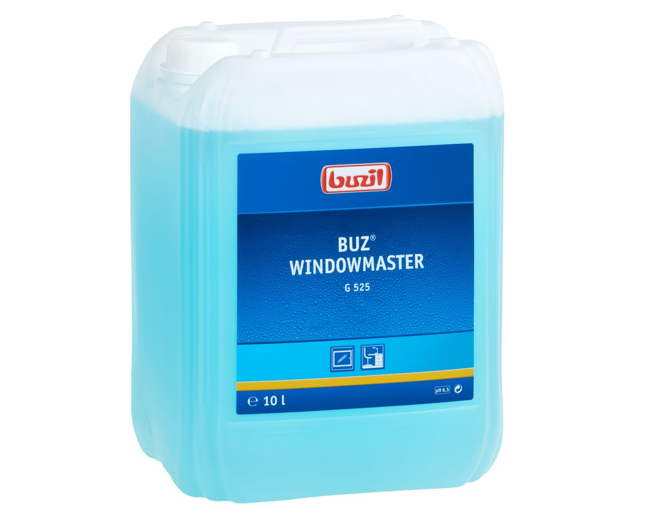 NBU606 G525 Buz Window Master - средство для мытья окон в виде концентрата, канистра 10 л Merida 