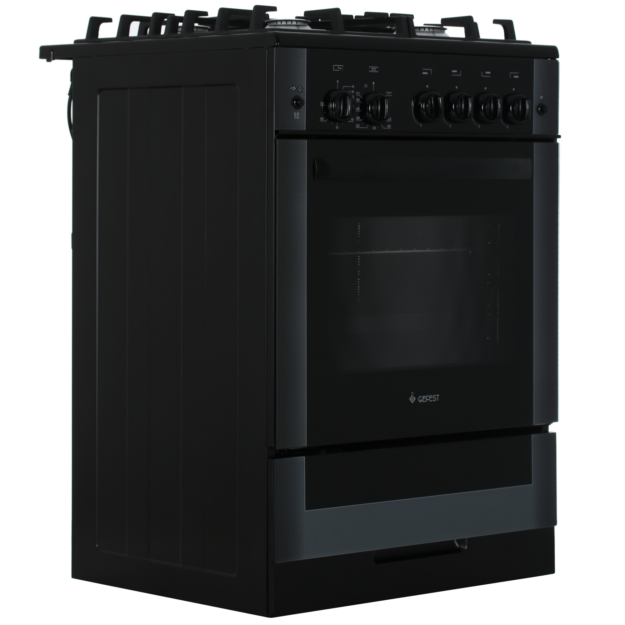 9915187 Газовая плита Gefest ПГ 6500-02 0315 черный STDN-0021538 - Вид №1
