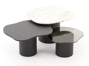 Деревянный журнальный столик