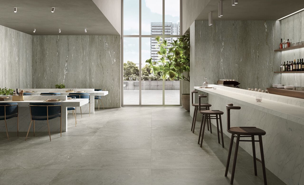 Пол / облицовка керамогранита с эффектом камня CERAMICA FONDOVALLE Alpine ARCH-00027813 - Вид №2