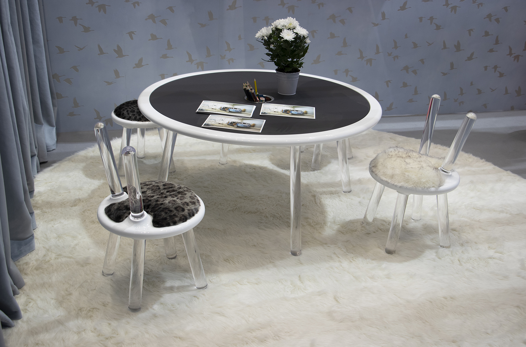 CIST352 Табурет детский Иллюзия Белый Медведь Circu  - Вид №8