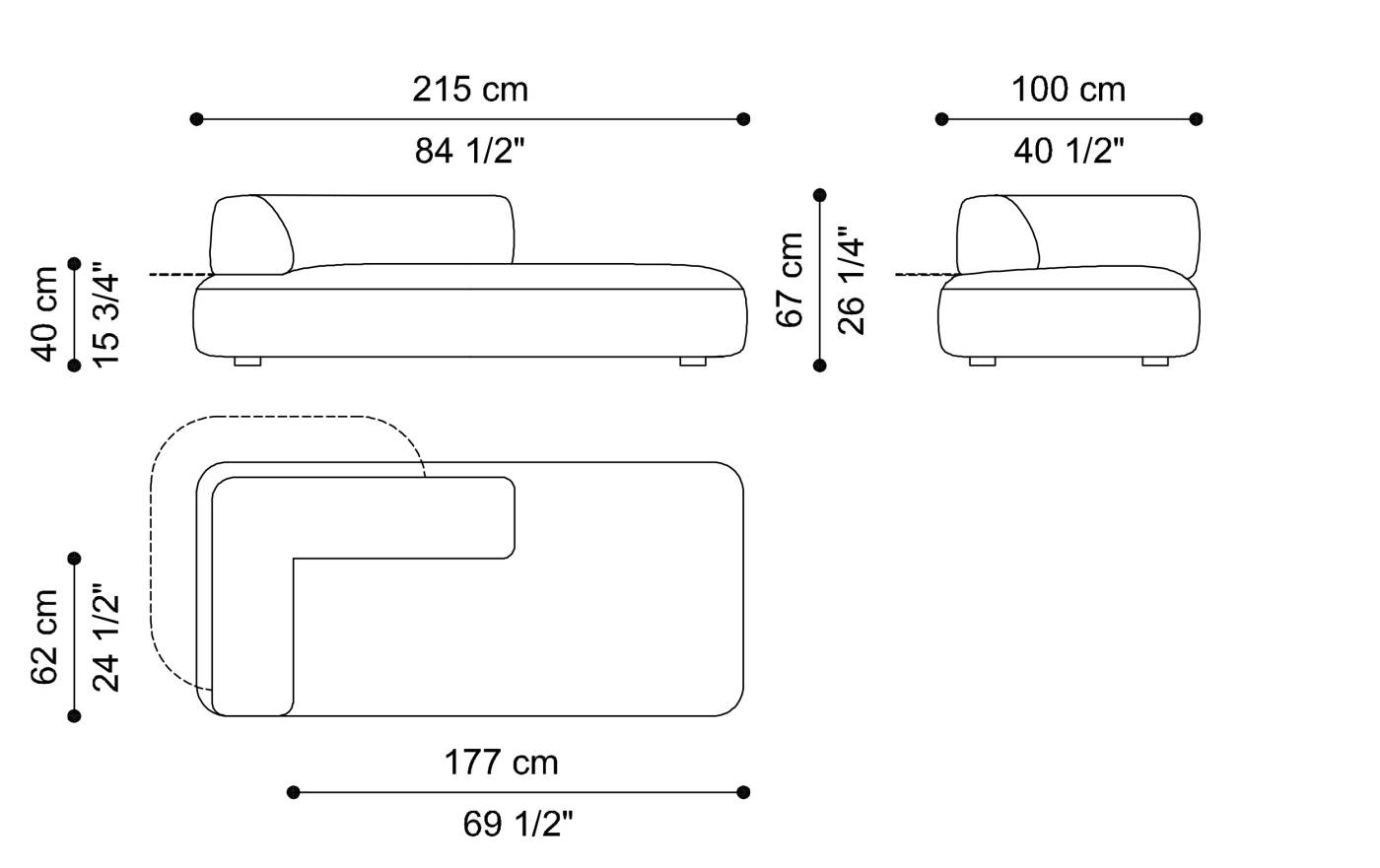 Диван из нубука Gianfranco Ferré Home Сиэтл ARCH-00011599 - Вид №8
