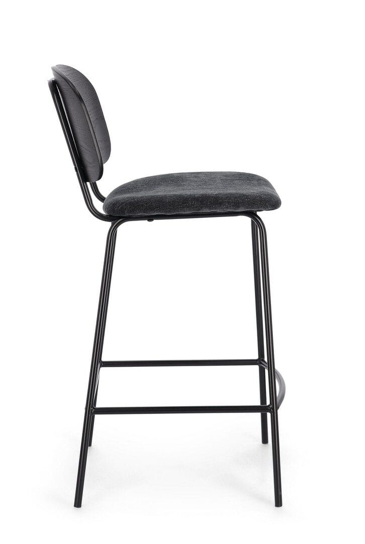 Высокий стул из ткани и дерева со спинкой BIZZOTTO SIENNA ARCH-00065029 - Вид №15