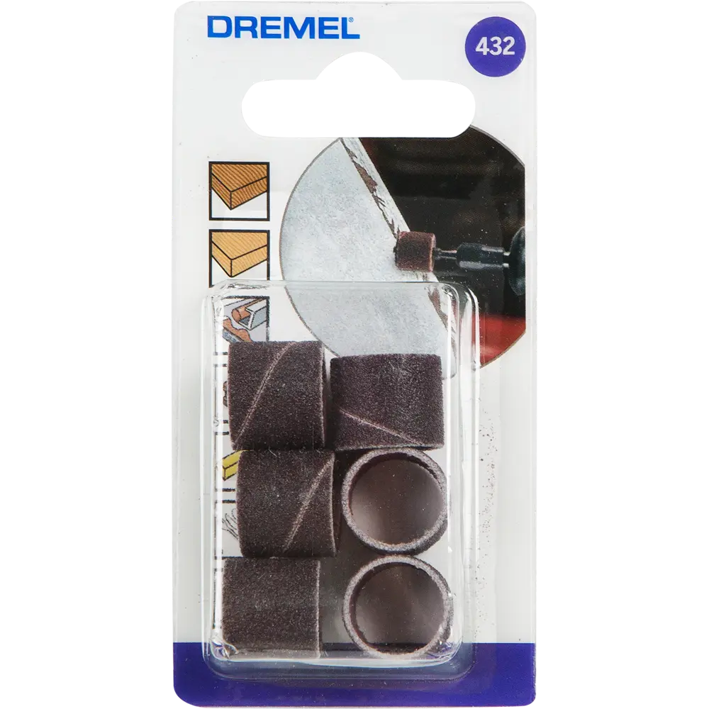 Насадка наждачный валик Dremel, 13 мм 13753108 STLM-2142760  - Вид №2