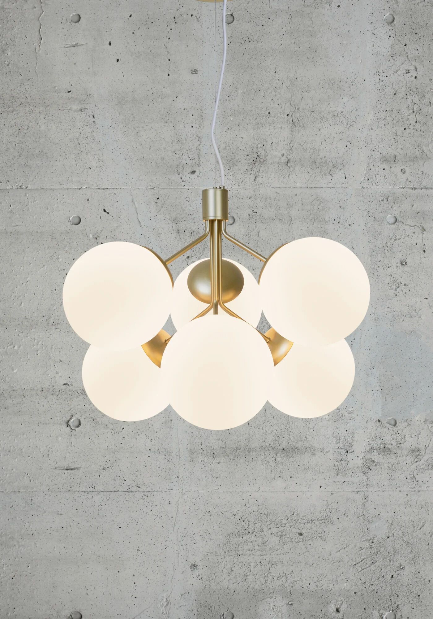 Стеклянный и металлический подвесной светильник Nordlux Ivona ARCH-00106503 - Вид №2