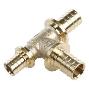 Тройник переходной REHAU 25×25×20 мм для систем отопления и водоснабжения 89384171