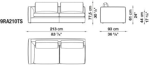 B&B Italia Диван из ткани Richard sun-id-1429934 - Вид №18