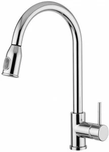 Rubinetteria Giulini Кухонный смеситель, однорычажный, с вытяжным душем Futuro F6573