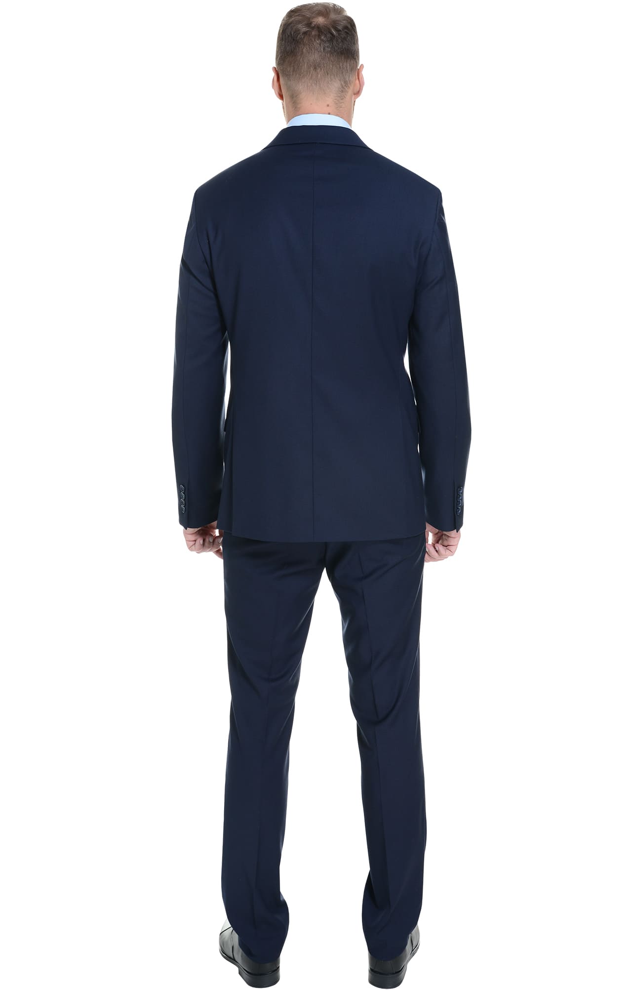 64116 Костюм мужской slim fit  blue El-Risto  Одежда для охранных структур  размер 46/176  - Вид №1
