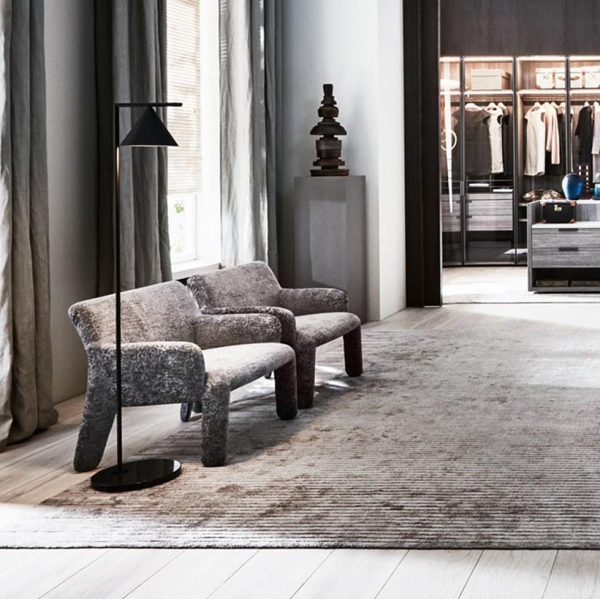 Molteni & C. Кресло из ткани с подлокотниками Glove-up sun-id-1513326 - Вид №3