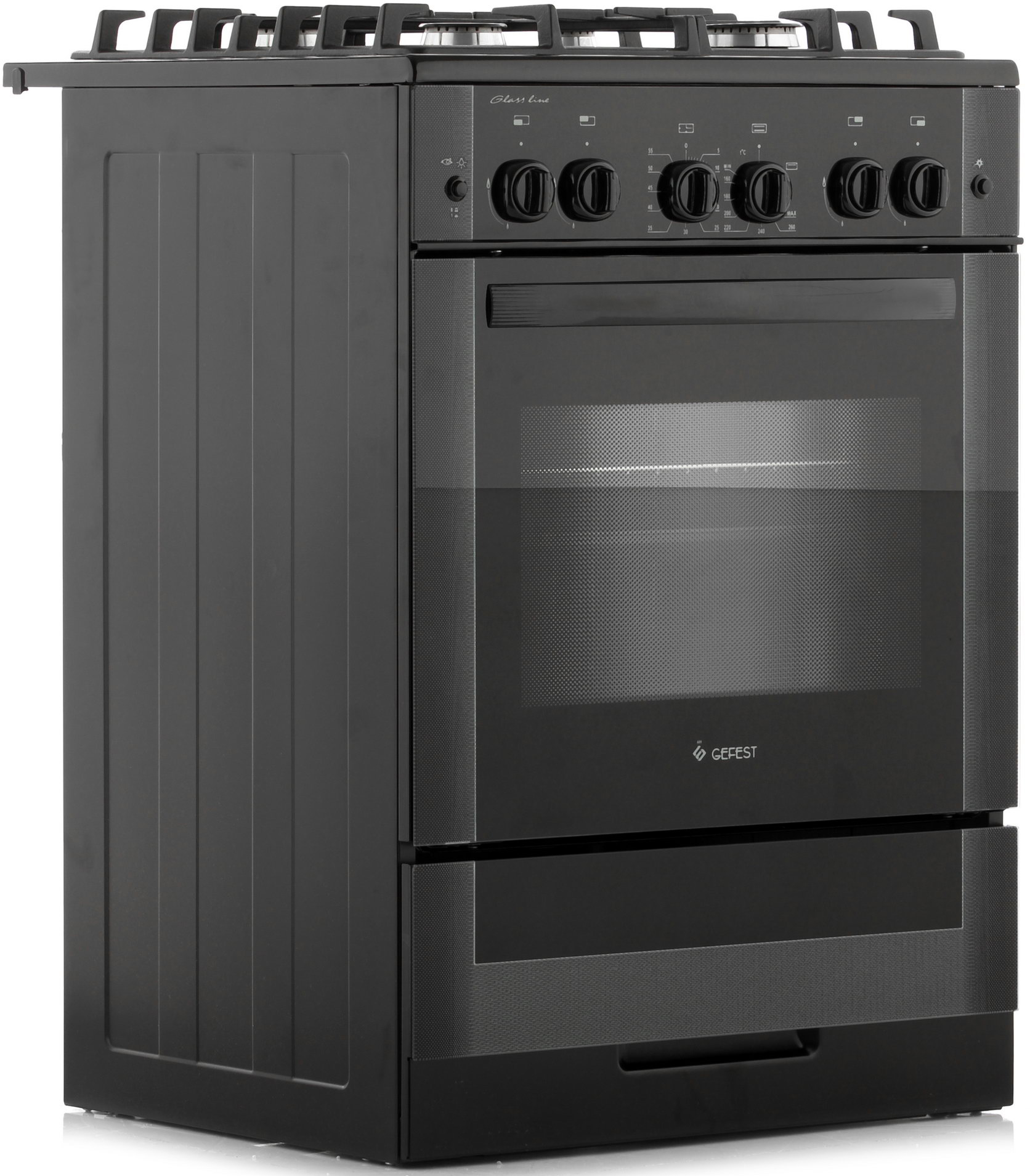 1093451 Газовая плита Gefest 6500-02 0115 черный STDN-0090677 - Вид №1