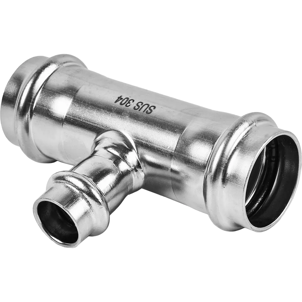 Тройник переходной Rommer 28x15x28 мм ВПр нержавеющая сталь 88011358 STLM-2169013 