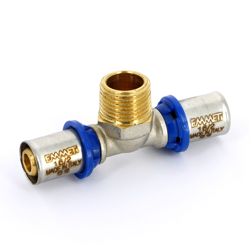 Тройник пресс-Н EMMETI 16х1/2"х16 28101410