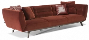 Natuzzi 3-х местный тканевый диван Positano
