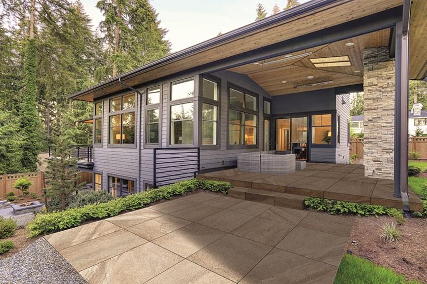 GRANULATI ZANDOBBIO Напольное покрытие подъездной дороги с эффектом камня Hardscape porcelain sun-id-1365600 - Вид №2