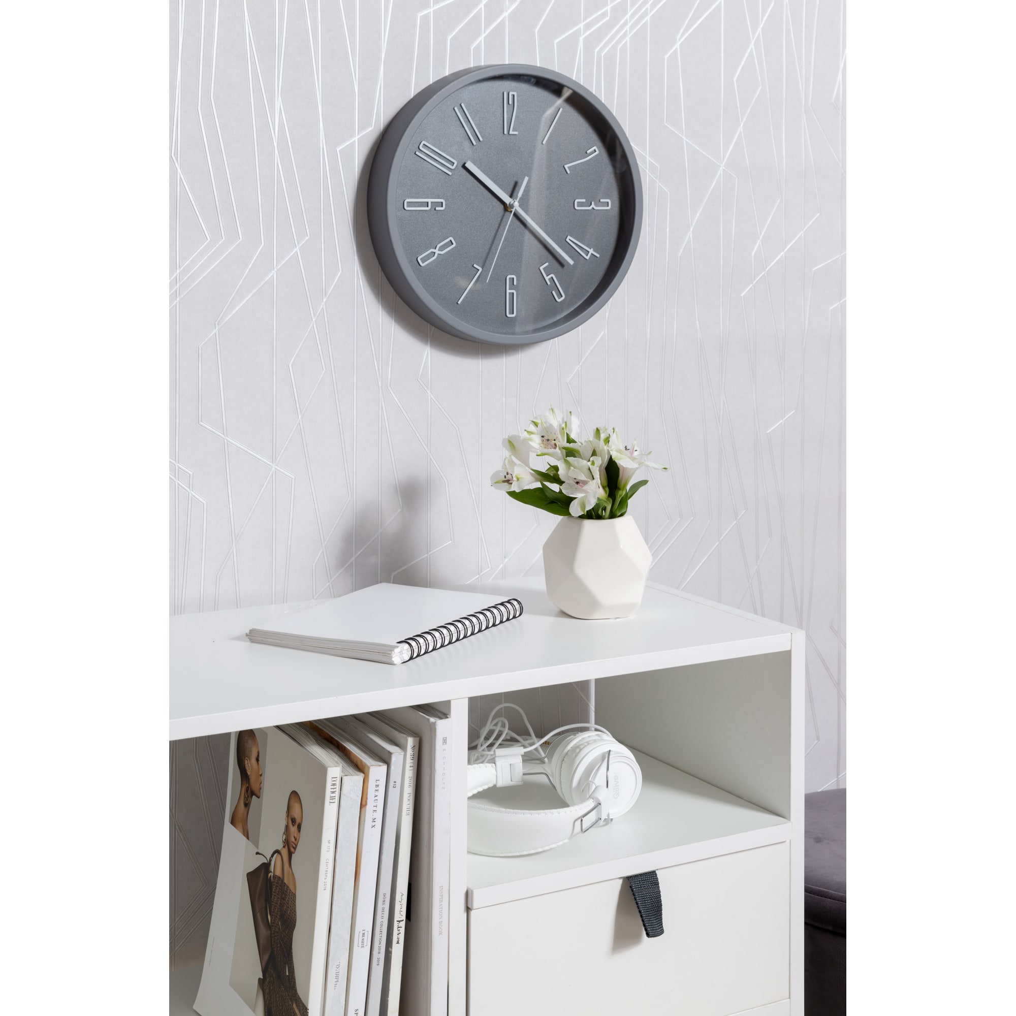 82481043 Часы настенные «» 31 см Графит Santreyd  - Вид №4