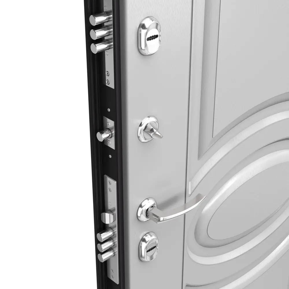 Дверь металлическая Термо С-2, 950 мм, левая, цвет белый TOREX STLM-2061123 - Вид №2